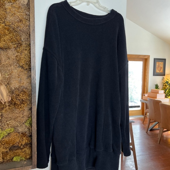 Free People Beach Sweater Dress. Size L. - Picture 2 of 6